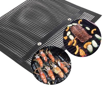 China Easily Cleaned Barbecue Baked Bag Grilling Reusable And Easy Clean Cooking Mesh Grilling Bag Non Stick for sale