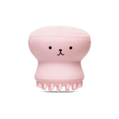 China Viable New Skin Friendly Soft High Quality Silicone Octopus Deep Cleansing Brush Beauty Brush for sale