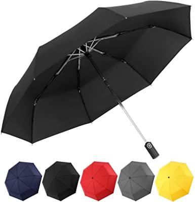 China Wholesale Cheap 3 Folding Customized Mini Minimalist Customized Travel Rain Automatic Windproof Umbrella Unique Compact UV Umbrella for sale