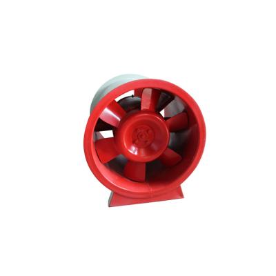 China Various fire smoke exhaust htf high temperature exhaust fan hotel exhaust fan smoke evacuation construction axial fan for sale