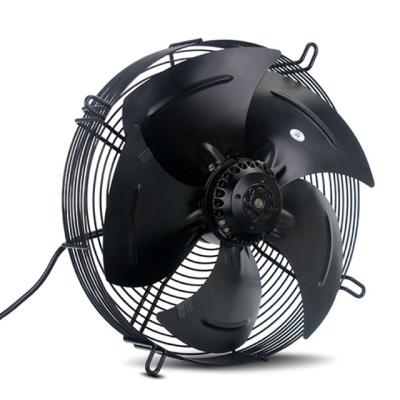 China Industrial Equipment Factory Direct Black External Rotor 220V Motor EC Axial Fan for sale