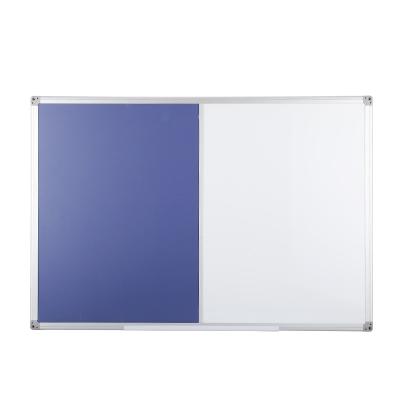 China Custom School Combination Report Card Whiteboard and Blue Board Dry Erase Board with Aluminum Frame for sale