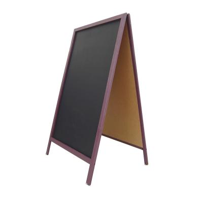 China High Quality MDF Folding Dry Erase Board Board For Restaurant Display Advertising for sale