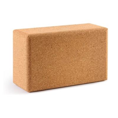 China Eco-Friendly Natural Non-Toxic Sport Cork Yoga Block For Yoga Fitness Fitness for sale