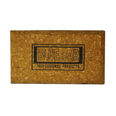 China STOP ECO-friendly NO--toxic natural cork whiteboard cloth eraser yoga brick with logo printing for sale