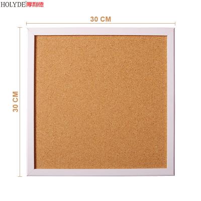 China Message Board Cork Memo Push Pins Bulletion Board For Advertising Display With Wood Frame for sale