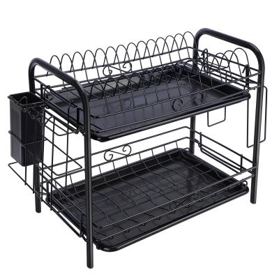 China ACMETOP Sustainable Dish Drying Rack Shelf Modern Dish Drainer For Kitchen Countertop Space Saving for sale