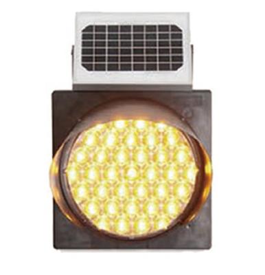 China High Hazard Solar Reflective+ LED Light Yellow Flashing Light for sale