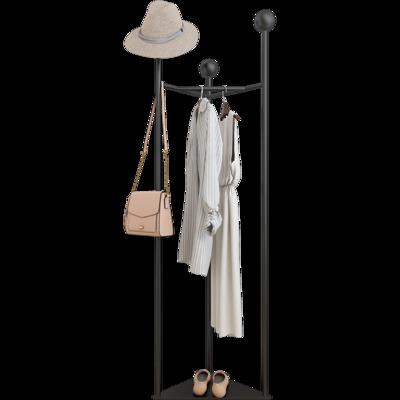 China (Others) Adjustable Modern Minimalist Corner Metal Bedroom Metal Hanger Iron Hat Rack Corner Lichen Hat Rack Clothes Rack for sale