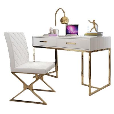 China Modern Lamp Convertible Luxury Hot Sale Marble Computer Desk Amazon Solid Wood Computer Desk for sale