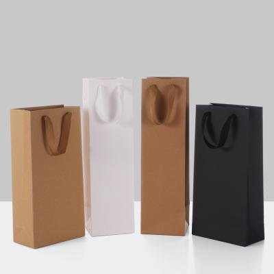 China Wholesale Custom Large Size Biodegradable Kraft Paper Bag With Your Logo Printing for sale