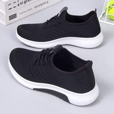 China Fashion Trend 2023 fall new foreign trade women's shoes casual mom shoes socks shoes soft bottom sneakers women for sale