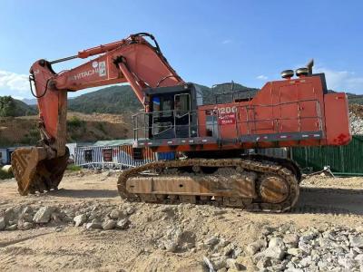 China Japan Used Hitachi Excavator 120 ton for sale Second Hand EX1200 Jindongyu Machinery for sale