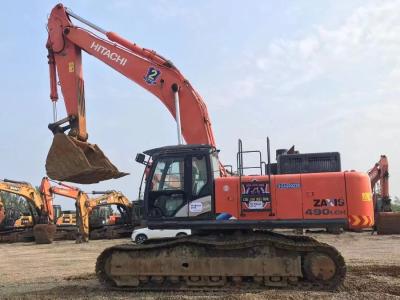 China Large Scale ZX490 Used Hitachi Excavator 49T Crawler Digger ISURU Engine for sale