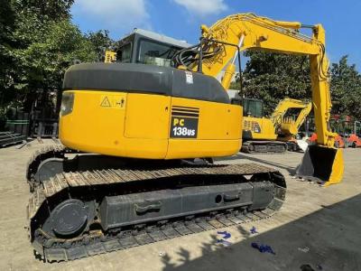 Cina Giappone Utilizzato Grandi Escavatori di seconda mano Komatsu PC138US Crawler in vendita