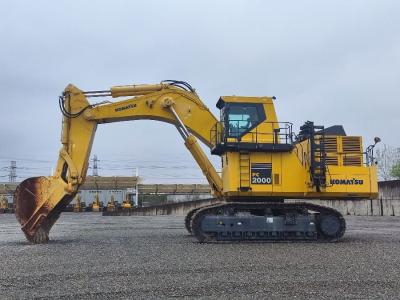 China Oorspronkelijke tweedehands Komatsu graafmachine PC2000-8 Grote aardeverhuizingsmachines Te koop