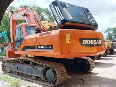 China Secondhand Doosan DH420LC Earth Excavation Equipment Mining Digger for sale