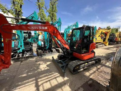 Chine 5.5 tonnes Mini Excavateur Kubota d'occasion de seconde main Kx155-5 2200RPM à vendre