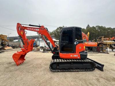 Chine Ingénierie municipale Utilisée Excavatrice Kubota Kx165 Kx163 Kx155 Mini-Excavateur à vendre