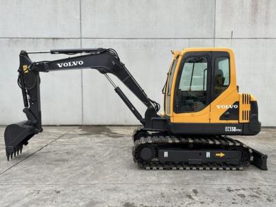 Κίνα Μικρό Volvo EC55B Παλιό εξοπλισμό εκσκαφής μεταφοράς γης μεταχειρισμένου χειριστή προς πώληση