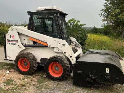 China Original Bobcat S16 Old Wheel Loader Skid Steer Construction Equipment 2620KG for sale