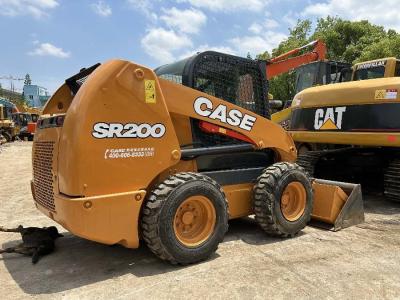 China Case SR200 Wheel Loader Second Hand Skid Steer Loader for sale