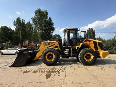 China Hydraulic Secondhand Used Payloader Liugong 856 Front Wheel Loader for sale