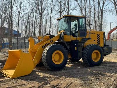 China 5000KG Second Hand Engineering Machinery Mini Used Compact Wheel Loader SDLG LG953L for sale