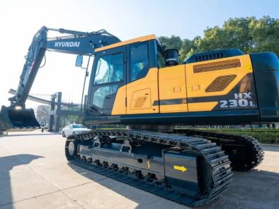 China Original Korea Brand Hyundai HX230 Crawler Excavator 23 Ton Medium Excavator for sale