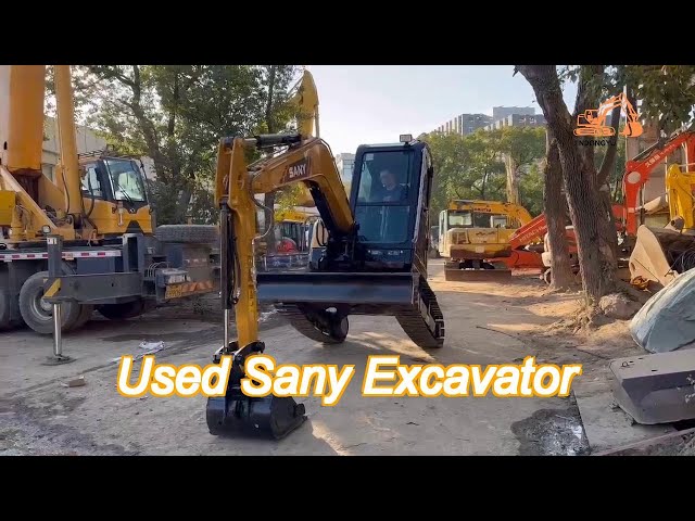 sany sy35u equipment trader mini excavator second hand construction machinery