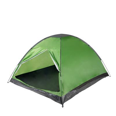 China Portable Pop Up Tents 4 Person Outdoor Camping Dome Tent Diagonal Tying Type for sale