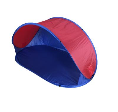 China Diagonal Tying Type Quick Freezing High Pop Up Beach Tent Shade for sale