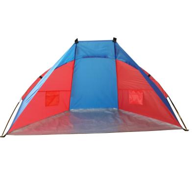 China Diagonal Tying Type Folding Beach Tent Sunshade Fishing Tent for sale