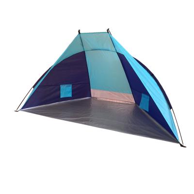 China Diagonal Tying Type Folding Beach Tent Sunshade Fishing Tent for sale