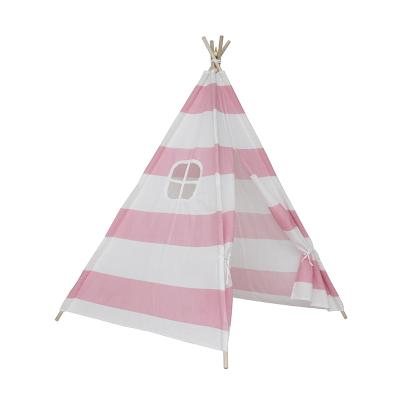 China Easy Installation Wooden Pole Teepee Tent India Tent Play House for sale