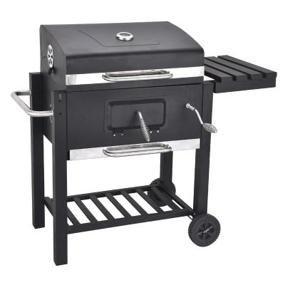 China Easily Cleaned Outdoor Charcoal Barbecue Grill Portable Camping Folding BBQ Grill for sale