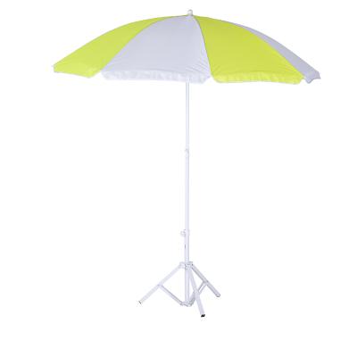 China Minimalist High Quality Customized Printed Polyester Beach Umbrellas for sale