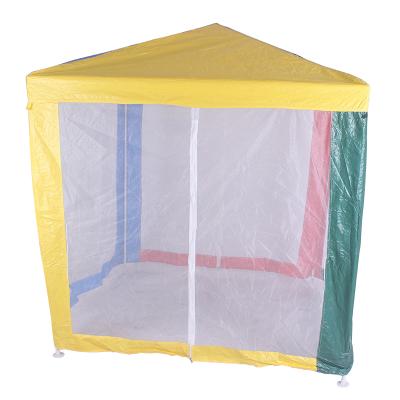 China Outdoor Activity Kids Garden PE Gazebo Tent With Mesh for sale