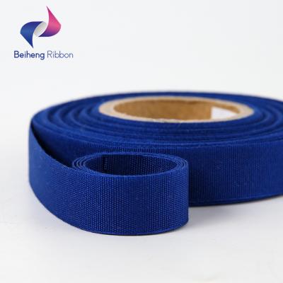 China Sustainable Custom Biodegradable Striped Cotton Material Recycled Ribbon for sale