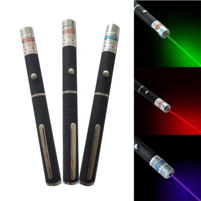 China Battery Operated Pen Pointer 5mw Red and Green Light Laser Green Indicator for sale