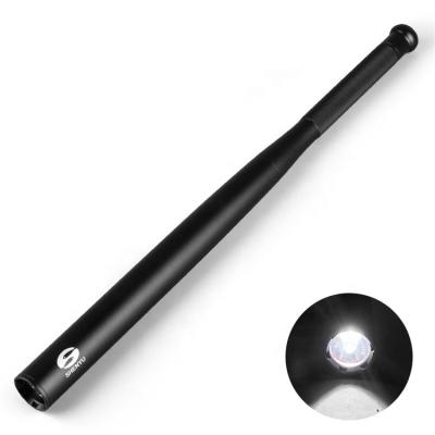 China Safety Industrial Strong Light Baseball Bat LED Police Torch Self Defense High Power Aluminum Flashlight for sale