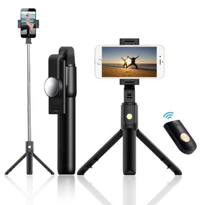 China Portable Flexible Mini Extendable Monopod Selfie Stick Tripod Selfie Stick Portable Wireless Holder For Phone Camer for sale