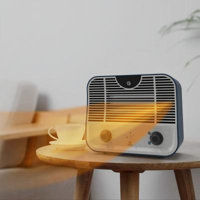 China 2021 Portable Mini Air Space Heater With Humidifier Thermostat PTC Small Electric Ceramic Humidifier Air Heater for sale