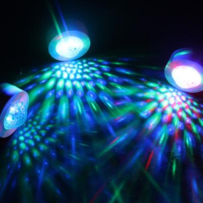 China Change Color With Gradual Hot Sale In Car Party RGB Laser Light Projection Lamp Small Stage Disco DJ Light With Remote Control for sale