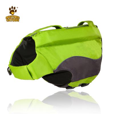 China Sustainable Pet Swimming Clothes Reflective Adjustable Float Coat Safety Dog Life Vest Dog Life Vest for sale