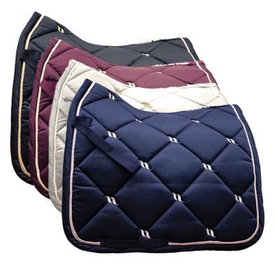 China Polyester Horse Saddle Protective Riding Equipment Saddle Pad Horse Saddle Pad for sale