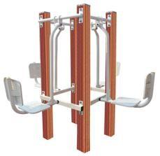 China High quality Safe Outdoor Fitness Equipment Four-unit Leg Stretcher for sale