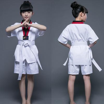 China Factory sale martial arts cotton polyester kukkiwon taekwondo uniform for master for sale