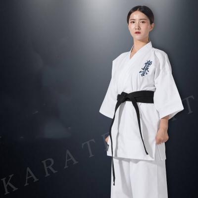 China Ichigeki kyokushin kimono karate gi manufacturer Karate uniform for trainer for sale