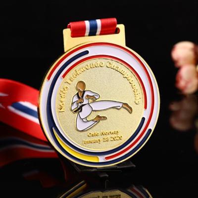 China Wholesale cheap 3d  blank karate taekwondo marathon running medals and trophies sports for sale